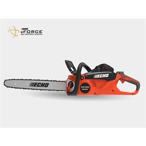 ECHO CHAINSAW 18" 56V W / CHARGER & BATTERY 5AH