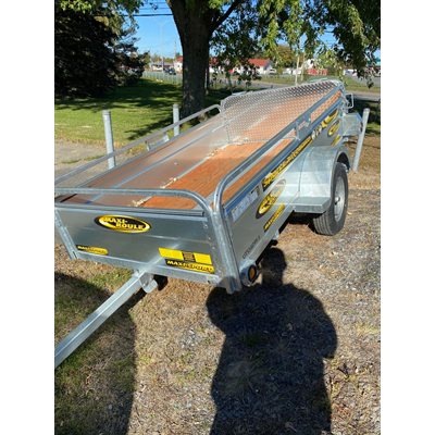TRAILER MAXI-ROULE 4.5' X 8.3' SIMPLE LOW AXLE